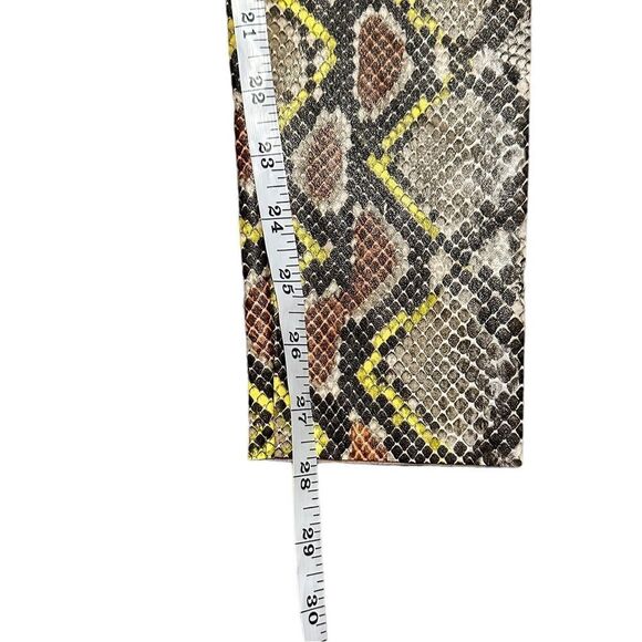 Commando High Rise Faux Leather Python Snakeskin Print Legging Size Small - Picture 10 of 11